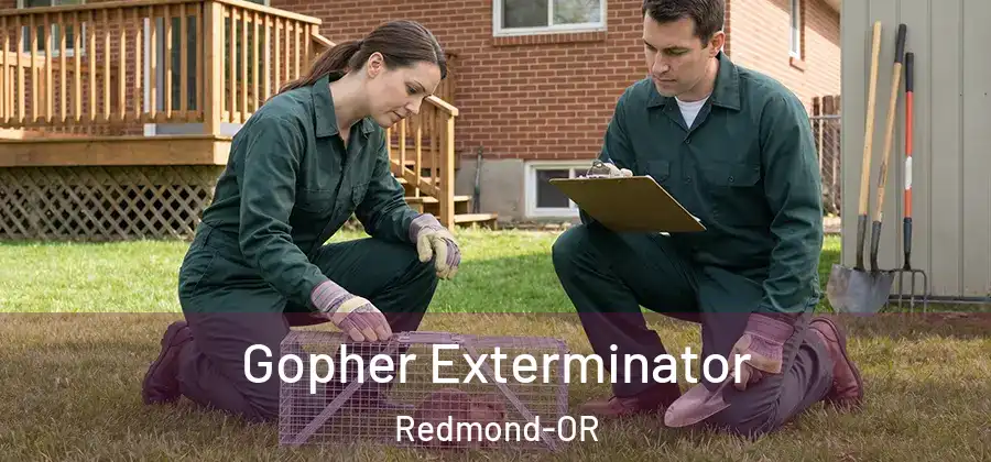 Gopher Exterminator Redmond-OR
